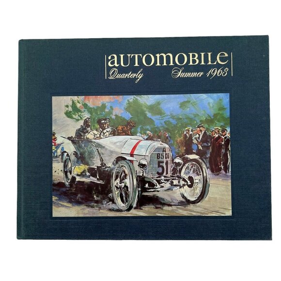 Vtg 1963 Automobile Quarterly Vol. 2  Book 2 with Poster Inserts Summer - Picture 1 of 9